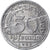 Coin, GERMANY, WEIMAR REPUBLIC, 50 Pfennig, 1922, Stuttgart, VF(30-35)