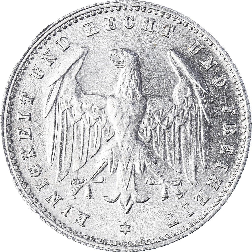 Coin, GERMANY, WEIMAR REPUBLIC, 200 Mark, 1923, Berlin, MS(60-62), Aluminum