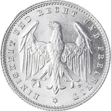 Coin, GERMANY, WEIMAR REPUBLIC, 200 Mark, 1923, Berlin, MS(60-62), Aluminum