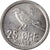 Münze, Norwegen, Olav V, 25 Öre, 1961, VZ, Kupfer-Nickel, KM:407