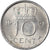 Munten, Nederland, Juliana, 10 Cents, 1961, FR+, Nickel, KM:182