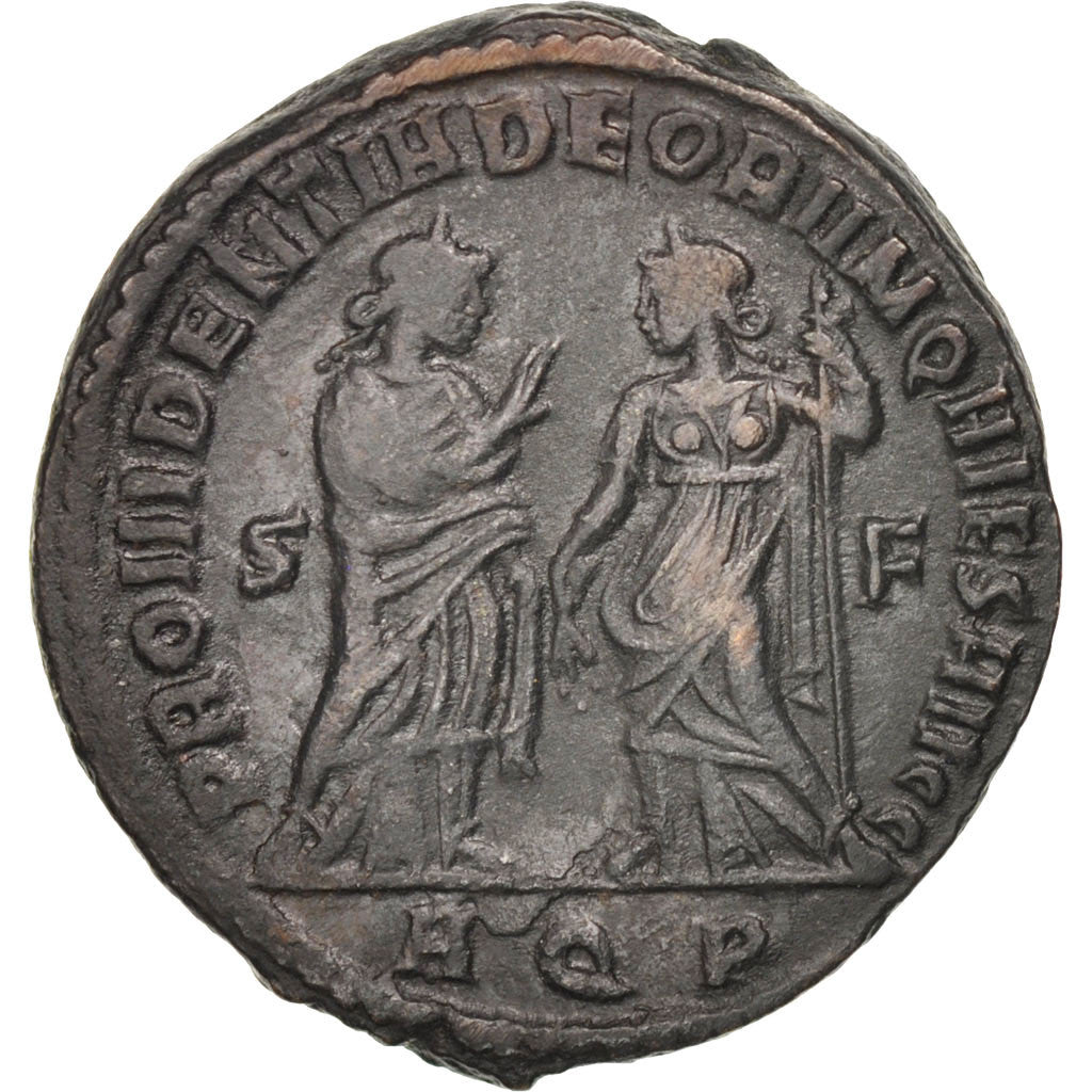 Diocletian, Follis, Aquileia, AU(50-53), Bronze, RIC #64a, 9.12