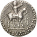 Indo-Schythian Kingdom, Azes II, Azes II (35 BC - 12), Drachm, BB, Argento