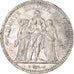Coin, France, Hercule, 5 Francs, 1873, Bordeaux, VF(30-35), Silver, KM:820.2