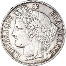 Coin, France, Cérès, 5 Francs, 1850, Paris, EF(40-45), Silver, KM:761.1