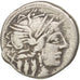 Plutia, Denarius, Rome, VF(20-25), Silver, 3.86
