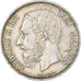 Monnaie, Belgique, Leopold II, 5 Francs, 5 Frank, 1870, Bruxelles, TTB+, Argent