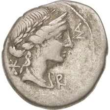 Moneta, Aemilia, Denarius, Rome, MB+, Argento