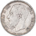 Coin, Belgium, Leopold II, 5 Francs, 5 Frank, 1867, EF(40-45), Silver, KM:24