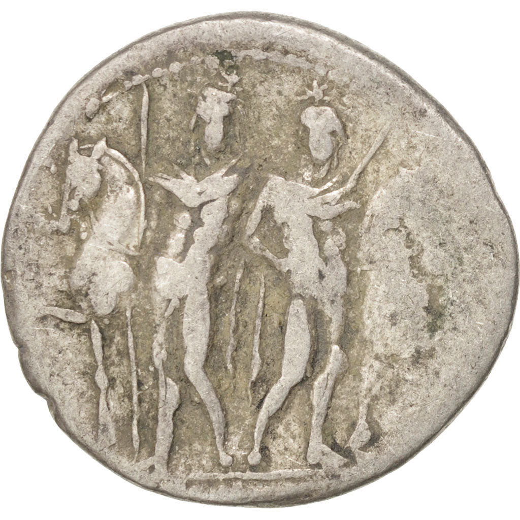 Moneda, Memmia, Denarius, Rome, BC+, Plata