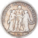Moneta, Francia, Hercule, 5 Francs, 1873, Paris, MB+, Argento, KM:820.1