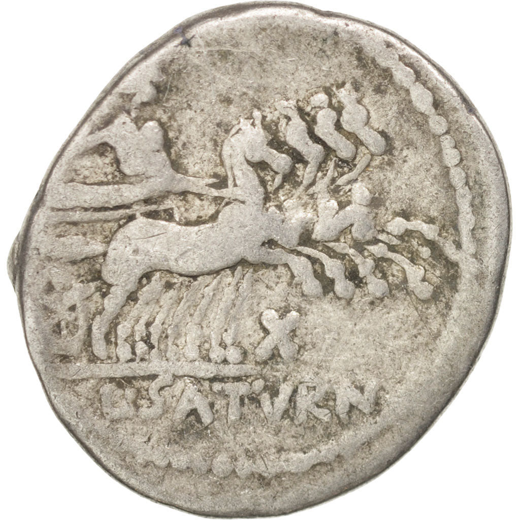 Appuleia, Denarius, Rome, VF(20-25), Silver, 3.84
