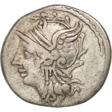 Moneta, Coelia, Denarius, Rome, EF(40-45), Srebro