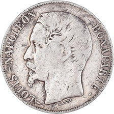 Coin, France, Napoléon III, 5 Francs, 1852, Paris, VF(30-35), Silver, KM:773.1