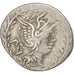 Münze, Lucilia, Denarius, Rome, S+, Silber