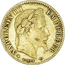 Moneta, Francja, Napoleon III, Napoléon III, 10 Francs, 1863, Strasbourg