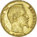 Moneda, Francia, Napoléon III, 20 Francs, 1854, Paris, MBC, Oro, KM:781.1