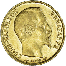 Munten, Frankrijk, Napoleon III, Napoléon III, 20 Francs, 1852, Paris, ZF+