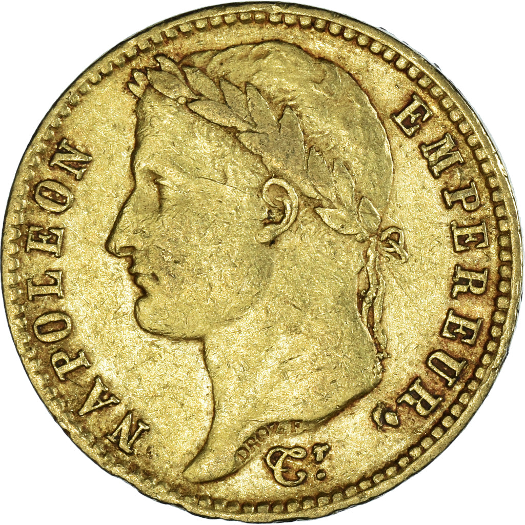 Monnaie, France, Napoléon I, 20 Francs, 1809, Paris, TTB, Or, Gadoury:1025