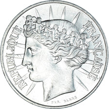 Coin, France, Fraternité, 100 Francs, 1988, AU(50-53), Silver, KM:966