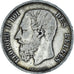 Moneta, Belgio, Leopold II, 5 Francs, 5 Frank, 1870, Brussels, BB+, Argento