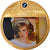 Regno Unito, medaglia, Portraits de la Princesse Diana, SPL, Rame dorato