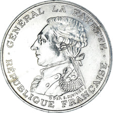 Coin, France, Lafayette, 100 Francs, 1987, EF(40-45), Silver, KM:962