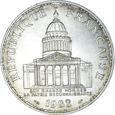 Moneda, Francia, Panthéon, 100 Francs, 1982, Paris, MBC+, Plata, KM:951.1