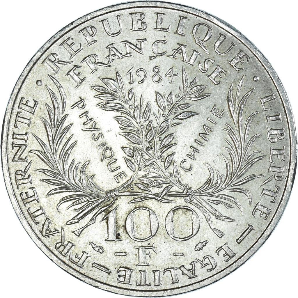 Coin, France, Marie Curie, 100 Francs, 1984, AU(55-58), Silver, KM:955