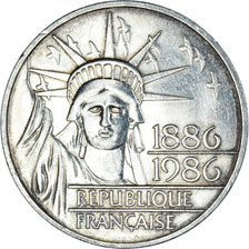 Monnaie, France, Statue de la Liberté, 100 Francs, 1986, TTB+, Argent
