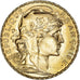 Moneta, Francia, Marianne, 20 Francs, 1907, Paris, SPL, Oro, KM:857