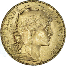 Monnaie, France, Marianne, 20 Francs, 1910, Paris, SUP+, Or, Gadoury:1064a