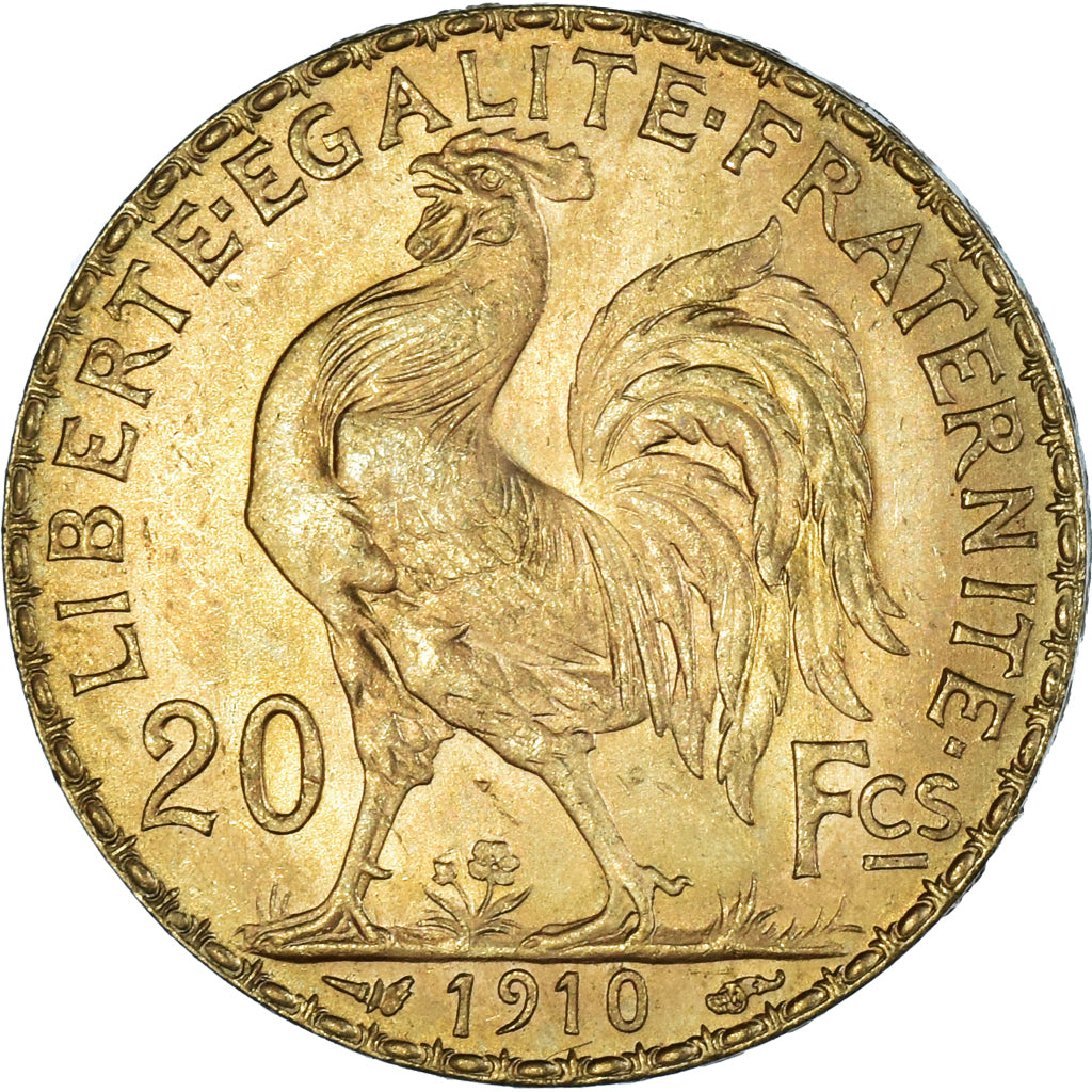 Monnaie, France, Marianne, 20 Francs, 1910, Paris, SUP+, Or, Gadoury:1064a