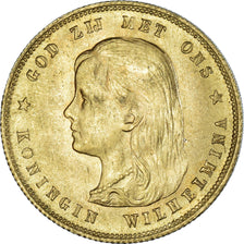 Monnaie, Pays-Bas, Wilhelmina I, 10 Gulden, 1897, SUP+, Or, KM:118