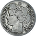 Coin, France, Cérès, 2 Francs, 1871, Paris, Petit A, VF(20-25), Silver