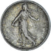 Moneta, Francia, Semeuse, 2 Francs, 1902, Paris, MB, Argento, KM:845.1