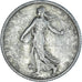Coin, France, Semeuse, Franc, 1907, Paris, VF(30-35), Silver, KM:844.1