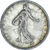 Monnaie, France, Semeuse, Franc, 1907, Paris, TTB, Argent, Gadoury:467, KM:844.1