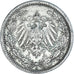 Coin, GERMANY - EMPIRE, 1/2 Mark, 1918, Berlin, AU(50-53), Silver, KM:17