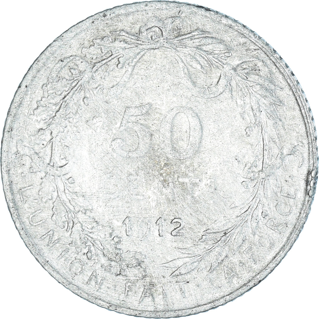 Coin, Belgium, 50 Centimes, 1912, Brussels, VF(30-35), Silver, KM:71