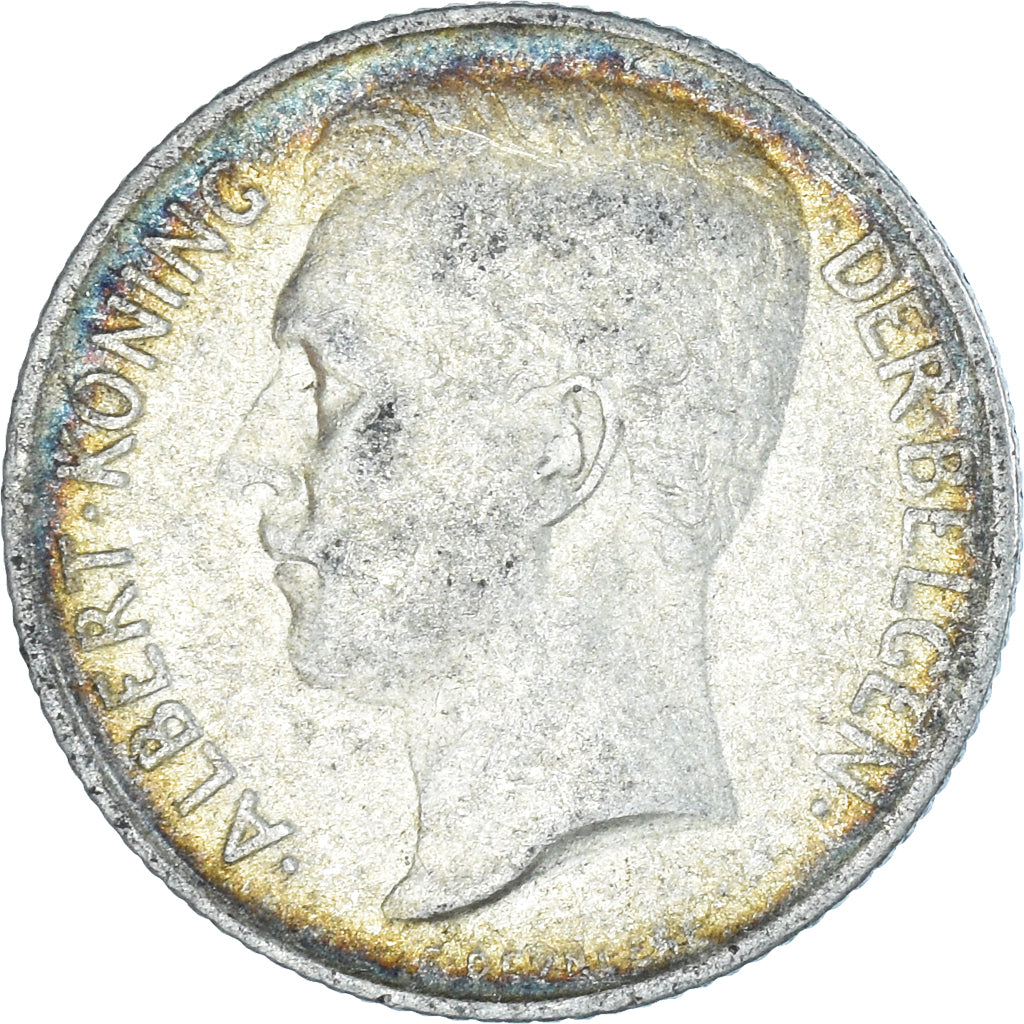 Coin, Belgium, 50 Centimes, 1912, Brussels, EF(40-45), Silver, KM:71