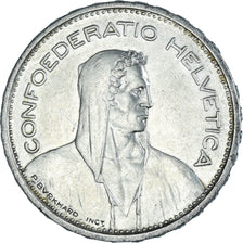 Coin, Switzerland, 5 Francs, 1932, Bern, AU(55-58), Silver, KM:40
