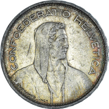 Coin, Switzerland, 5 Francs, 1937, Bern, EF(40-45), Silver, KM:40