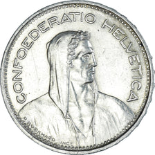 Coin, Switzerland, 5 Francs, 1965, Bern, AU(55-58), Silver, KM:40