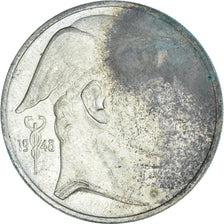 Coin, Belgium, 50 Francs, 50 Frank, 1948, EF(40-45), Silver, KM:137