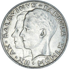 Coin, Belgium, Baudouin I, 50 Francs, 50 Frank, 1960, AU(50-53), Silver