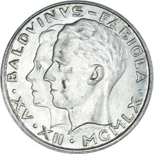 Coin, Belgium, Baudouin I, 50 Francs, 50 Frank, 1960, AU(55-58), Silver