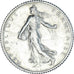 Coin, France, Semeuse, Franc, 1917, Paris, MS(60-62), Silver, KM:844.1