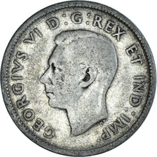 Coin, Canada, George VI, 25 Cents, 1941, Royal Canadian Mint, Ottawa, VF(30-35)