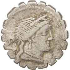 Naevia, Denarius, Rome, VF(30-35), Silver, 4.01
